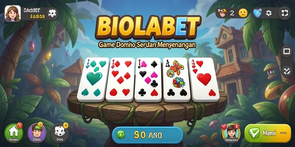 Gameplay menarik dari BIOLABET saat bermain Domino.