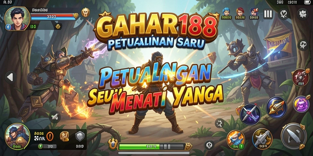 Gameplay seru di dunia petualangan GAHAR188.
