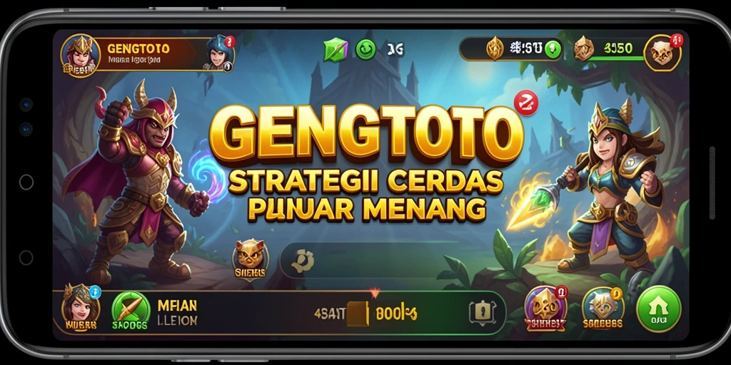 Tampilan gameplay menarik dari GENGTOTO yang menantang strategi Anda.