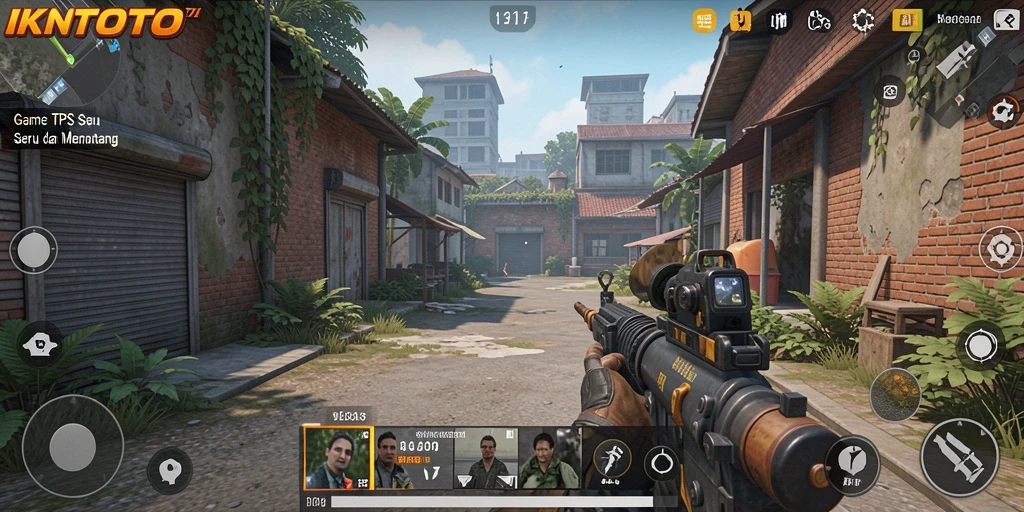Tampilan gameplay TPS yang menarik dan intens.