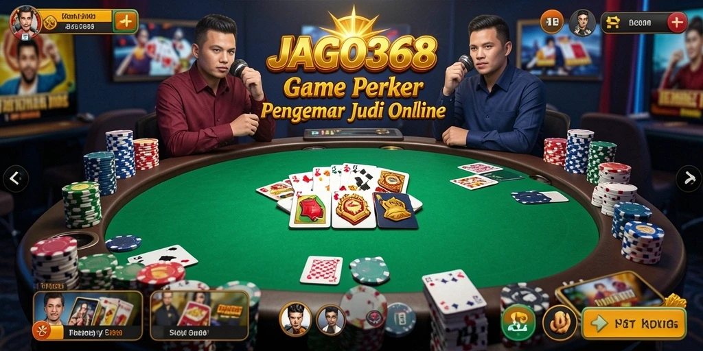 Tampilan gameplay seru di JAGO368 Poker.