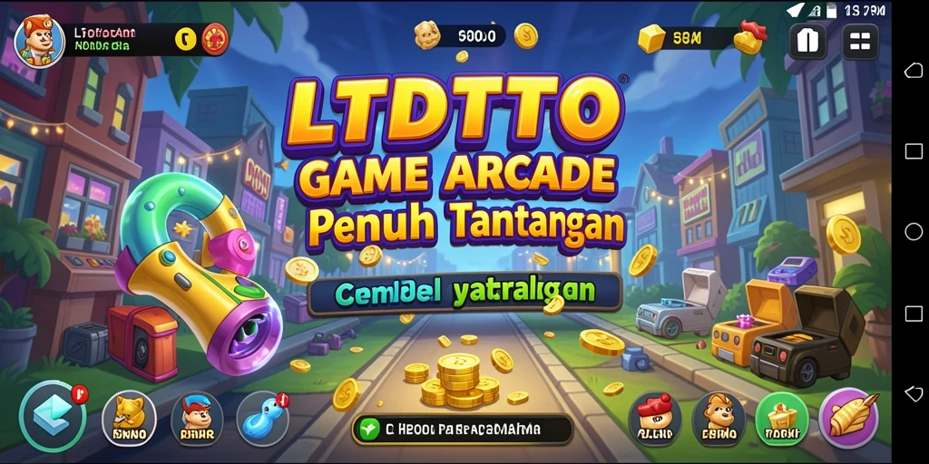 Tampilan gameplay LTDTOTO yang penuh warna dan dinamis.