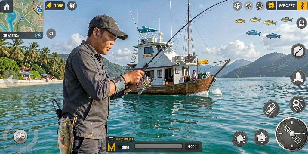 Kegiatan memancing yang seru dalam gameplay MPO777.