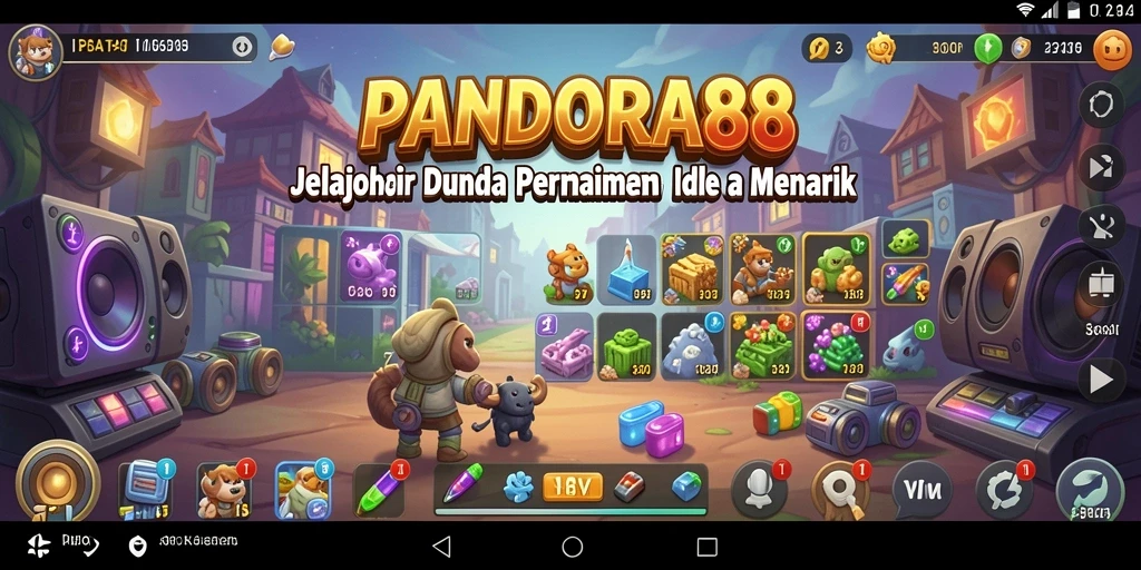 Tampilan gameplay menarik di PANDORA88 dengan karakter aktif.