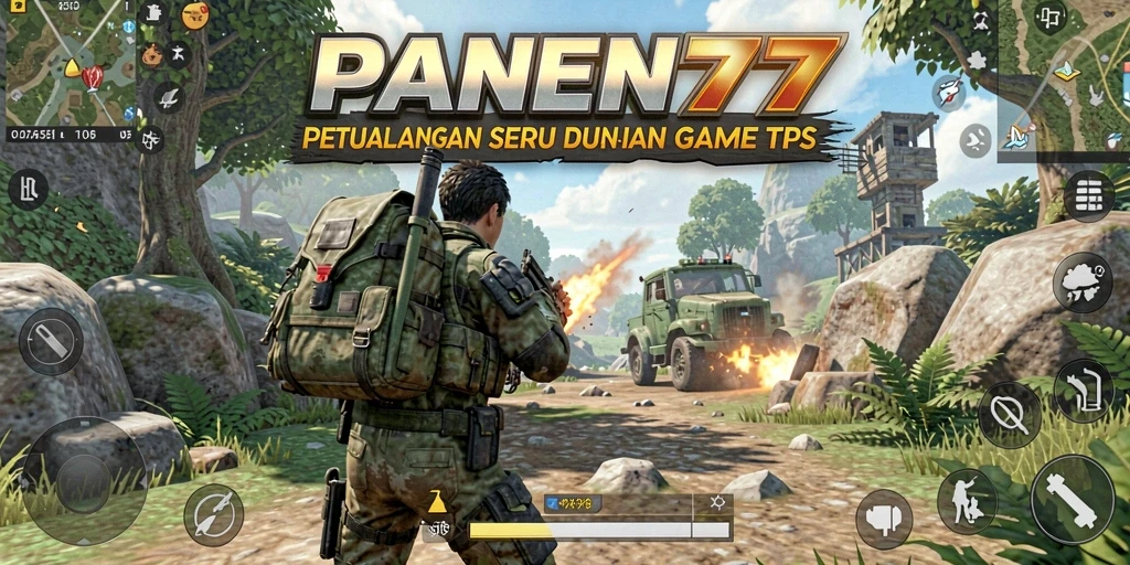 Tampilan menarik dari gameplay TPS di PANEN77.