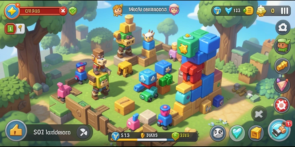 Tampilan gameplay S13 yang menarik dengan berbagai teka-teki menantang.